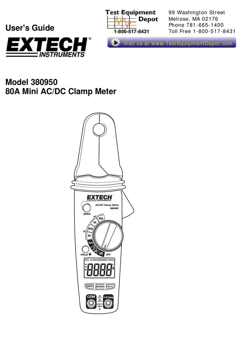 Extech Instruments 380950 user guide