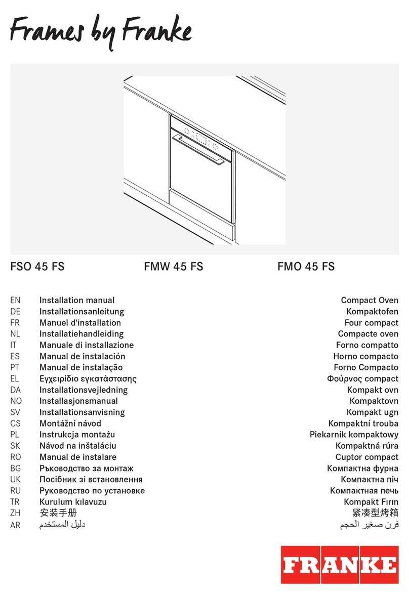 Franke FSO 45 FS User manual