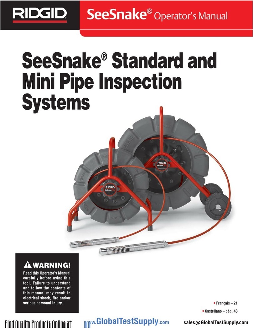 RIDGID SeeSnake 64612 Operator's manual