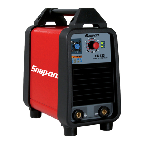 Snap-On TIG 130i manual