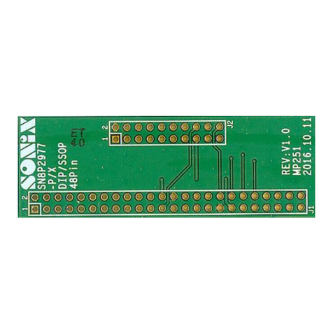 SONIX SN8P2977 user manual