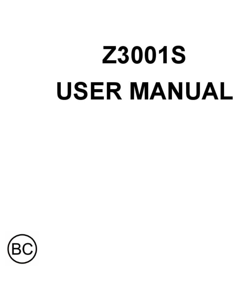 Zte Z3001S User manual