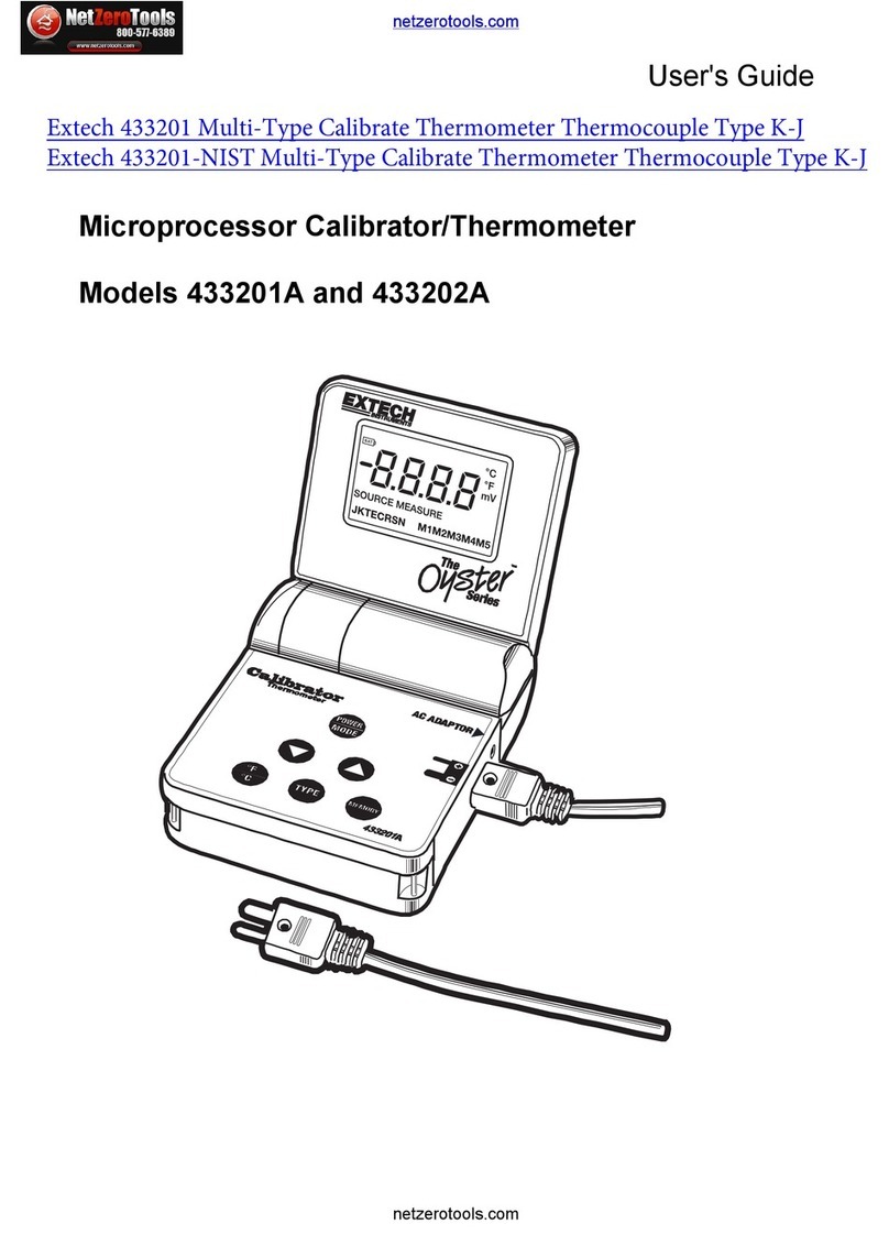Extech Instruments 433201A user guide