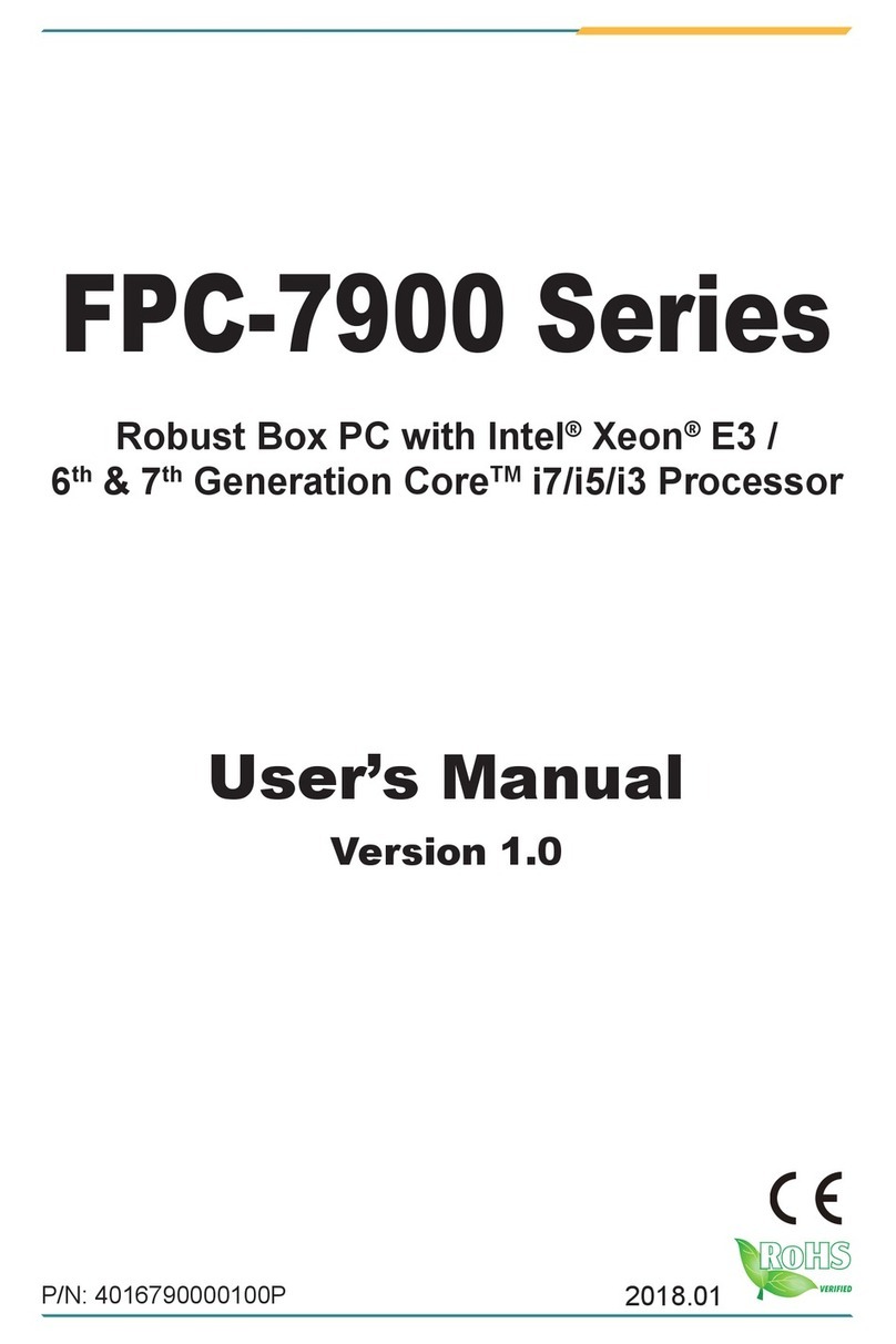 Arbor Technology FPC-7900 User manual