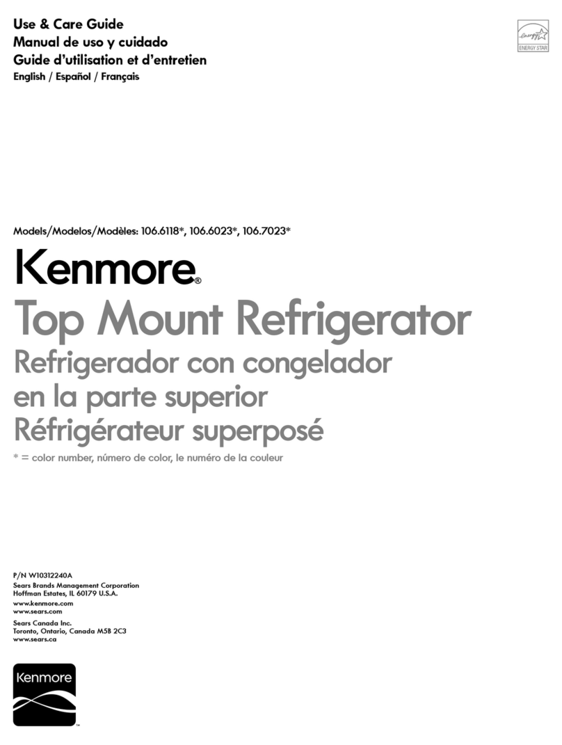 Kenmore 106.6118 series Use & care guide