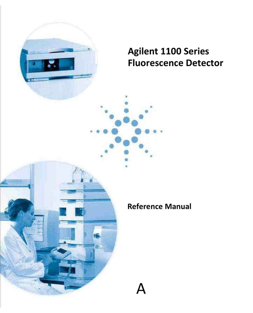 Agilent Technologies 1100 Series User manual