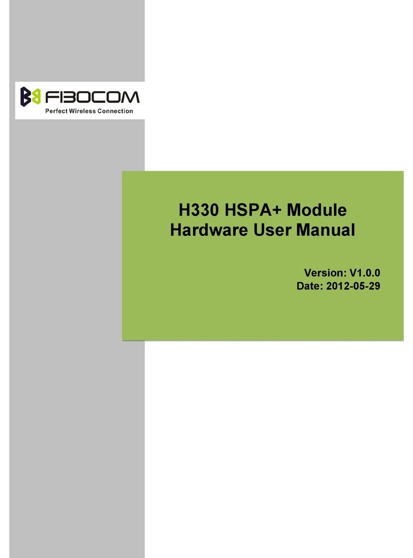 Fibocom H330 Hardware user manual