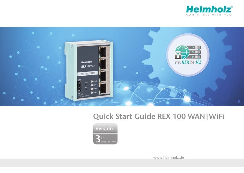 Helmholz REX 100 WiFi User manual