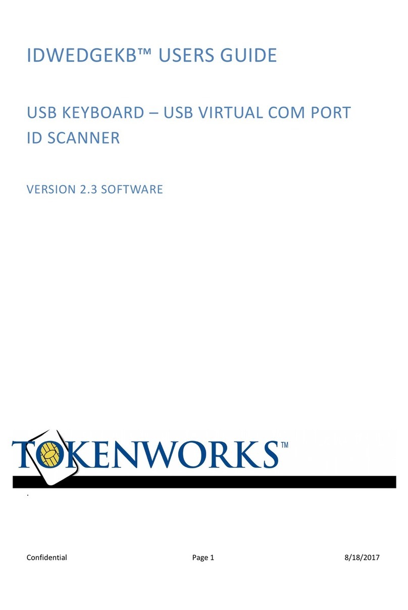 Tokenworks IDWedgeKB user guide
