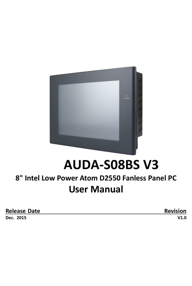 Portwell AUDA-S08BS V3 user manual