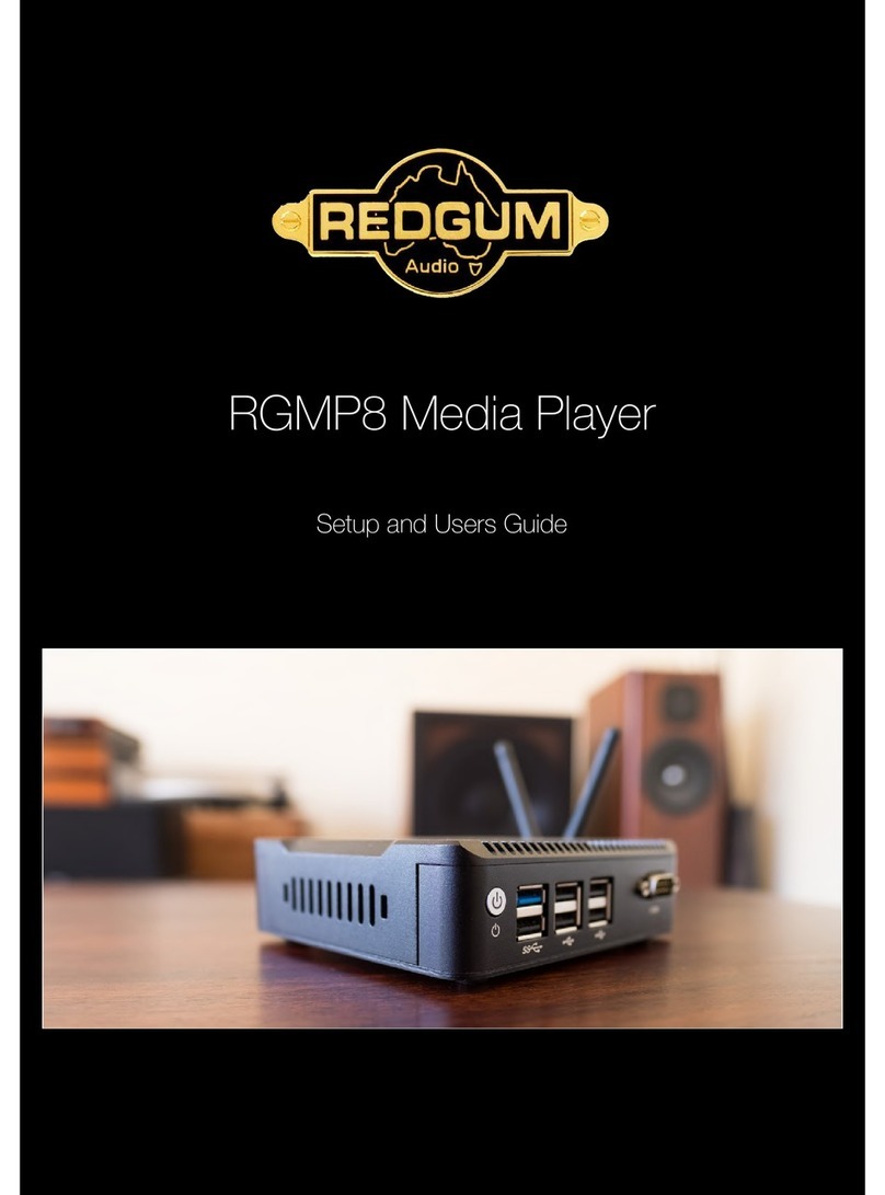 Redgum RGMP8 Setup and user guide