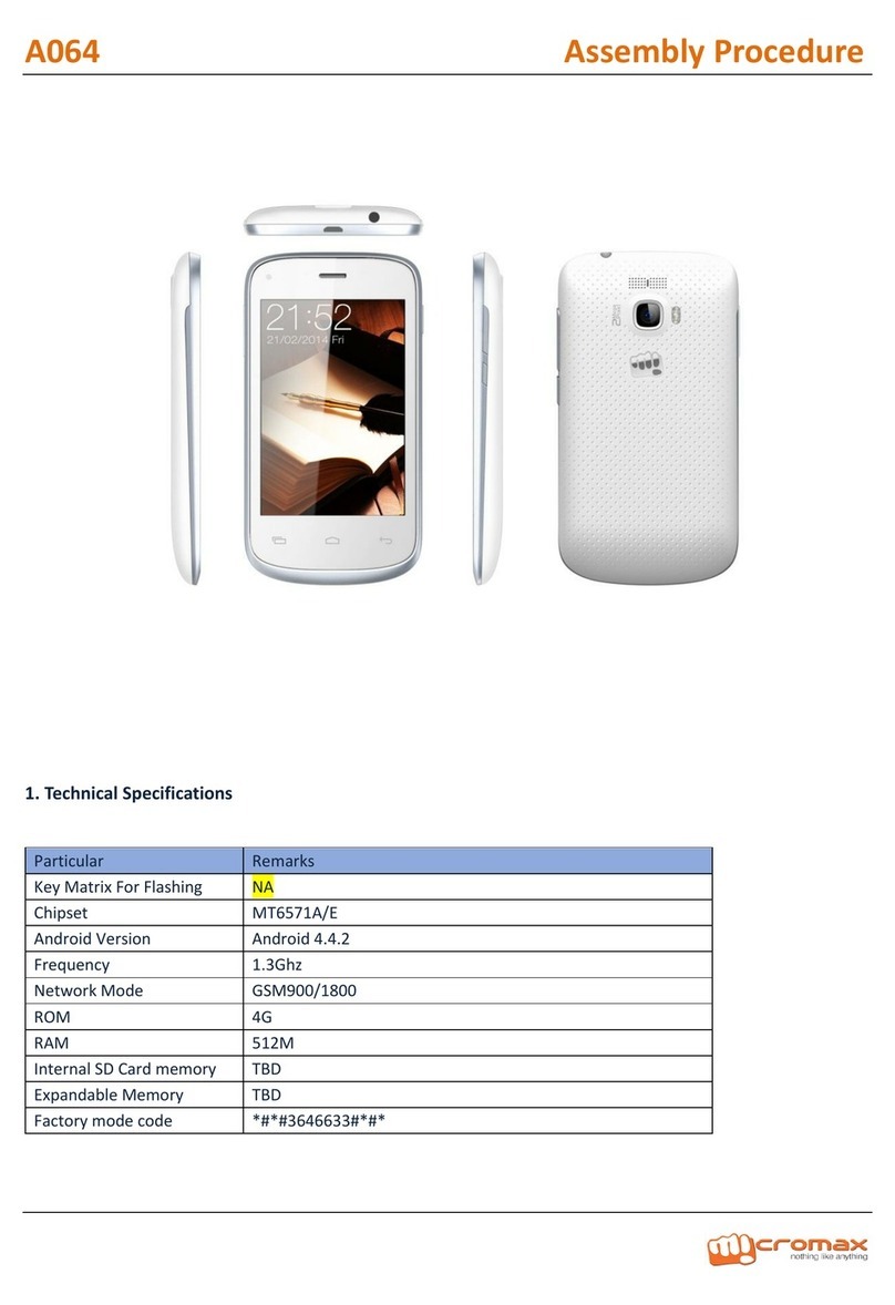 Micromax A064 Manual