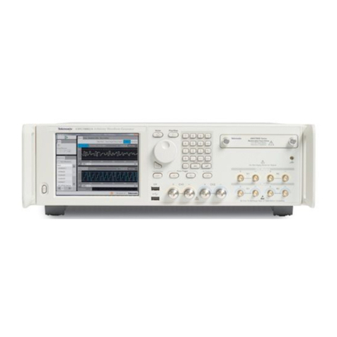 Tektronix AWG70001A Technical reference