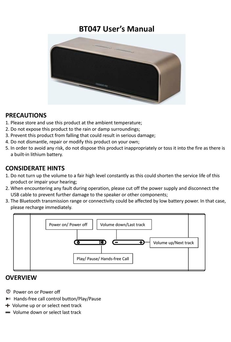 iKANOO BT047 user manual