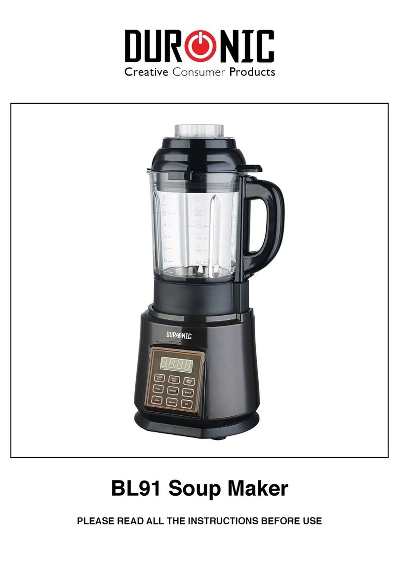 Duronic BL91 Instructions for use