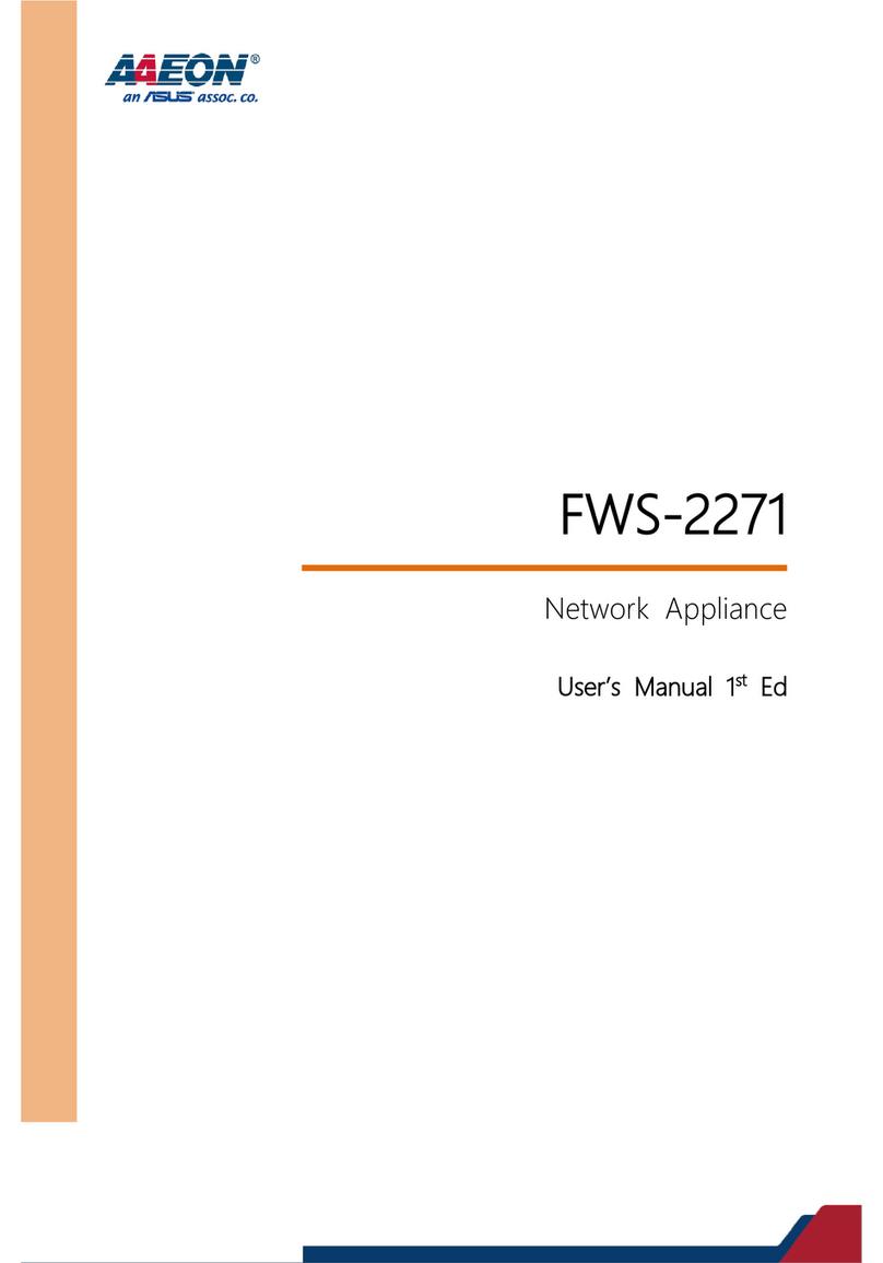 Aaeon FWS-2271 user manual
