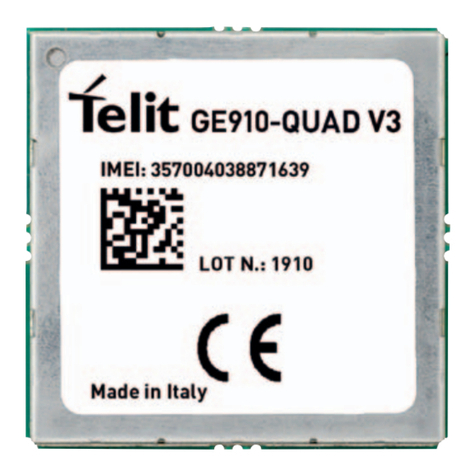 Telit Wireless Solutions GE910 Installation manual
