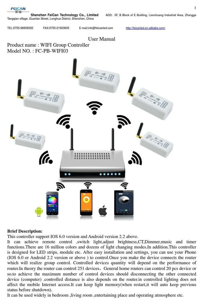 Shenzhen FeiCan Technology Co. FC-PB-WIFI03 user manual Shenzhen FeiCan Technology Co. FC-PB-WIFI03 user manual