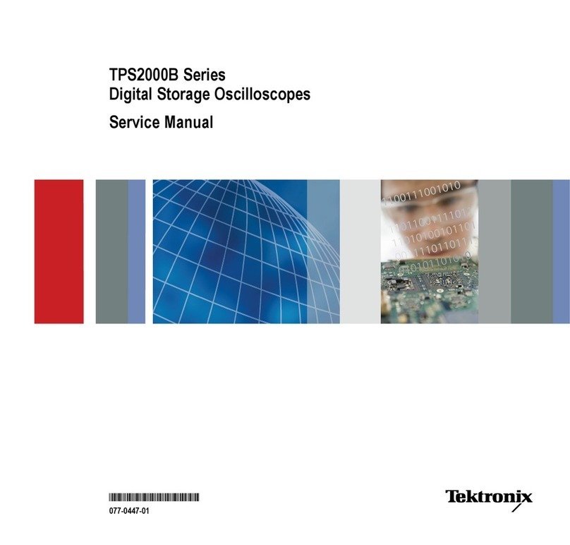 Tektronix TPS2000B Series User manual