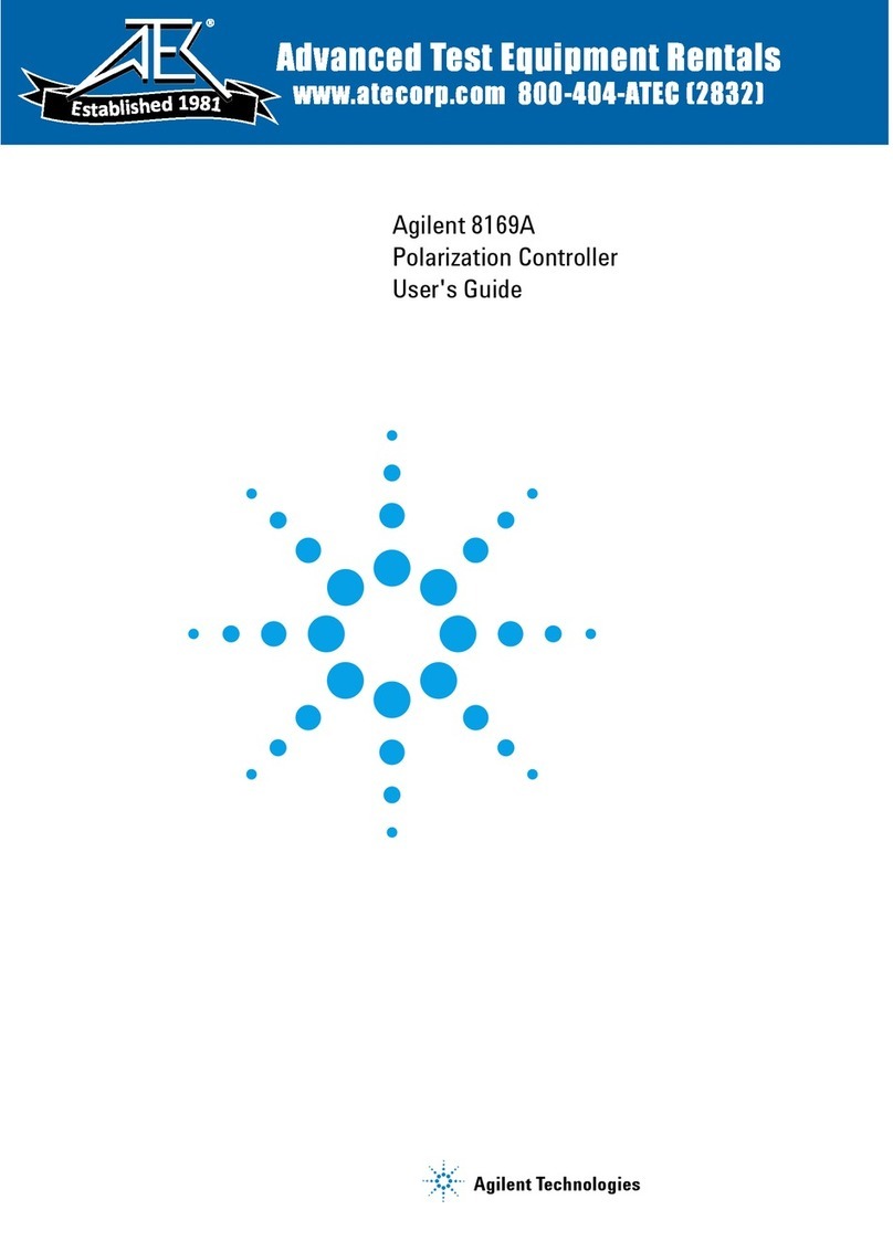 Agilent Technologies 8169A user guide