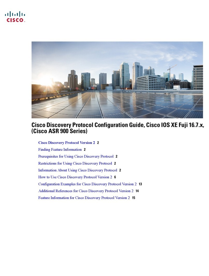 Cisco ASR 900 Series User manual