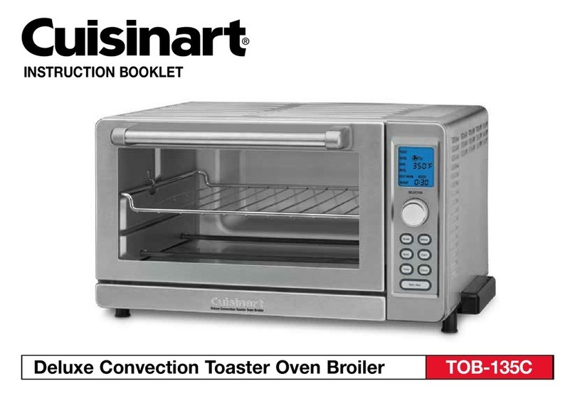 Cuisinart TOB-135C Instruction booklet Cuisinart TOB-135C Instruction booklet