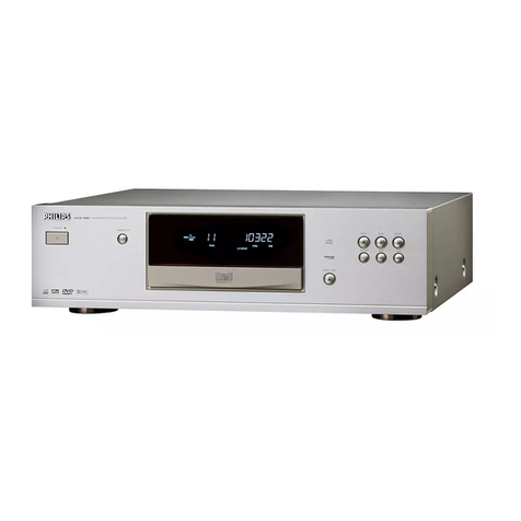 Philips SACD 1000/001 User manual