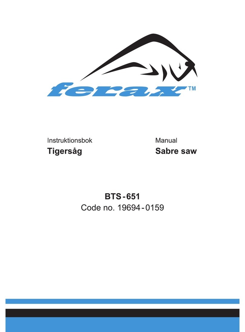 Ferax BTS-651 User manual