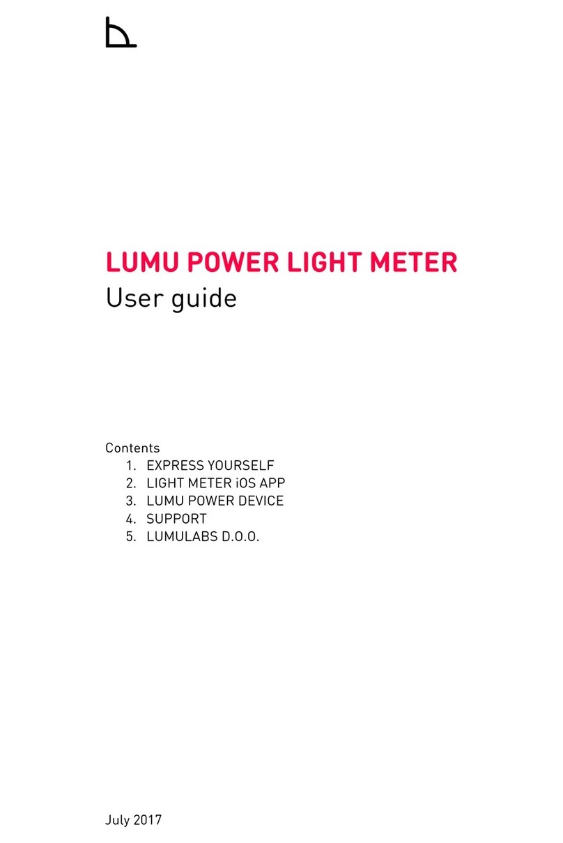 Lumulabs LUMU POWER User manual
