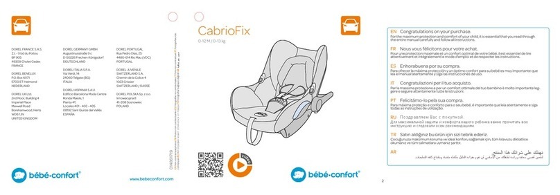 BEBE CONFORT CabrioFix Troubleshooting guide