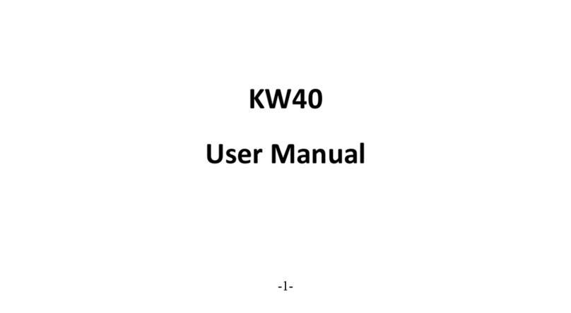 Konka KW40 User manual