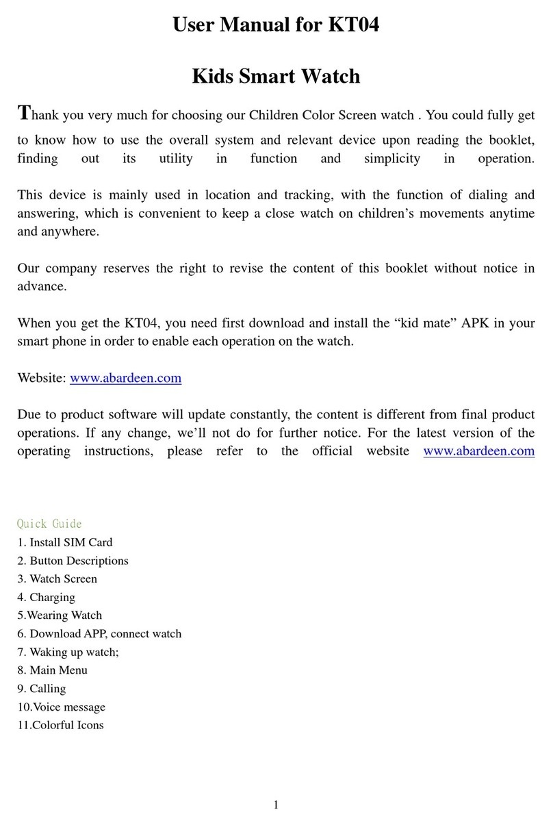 Abardeen KT04 user manual