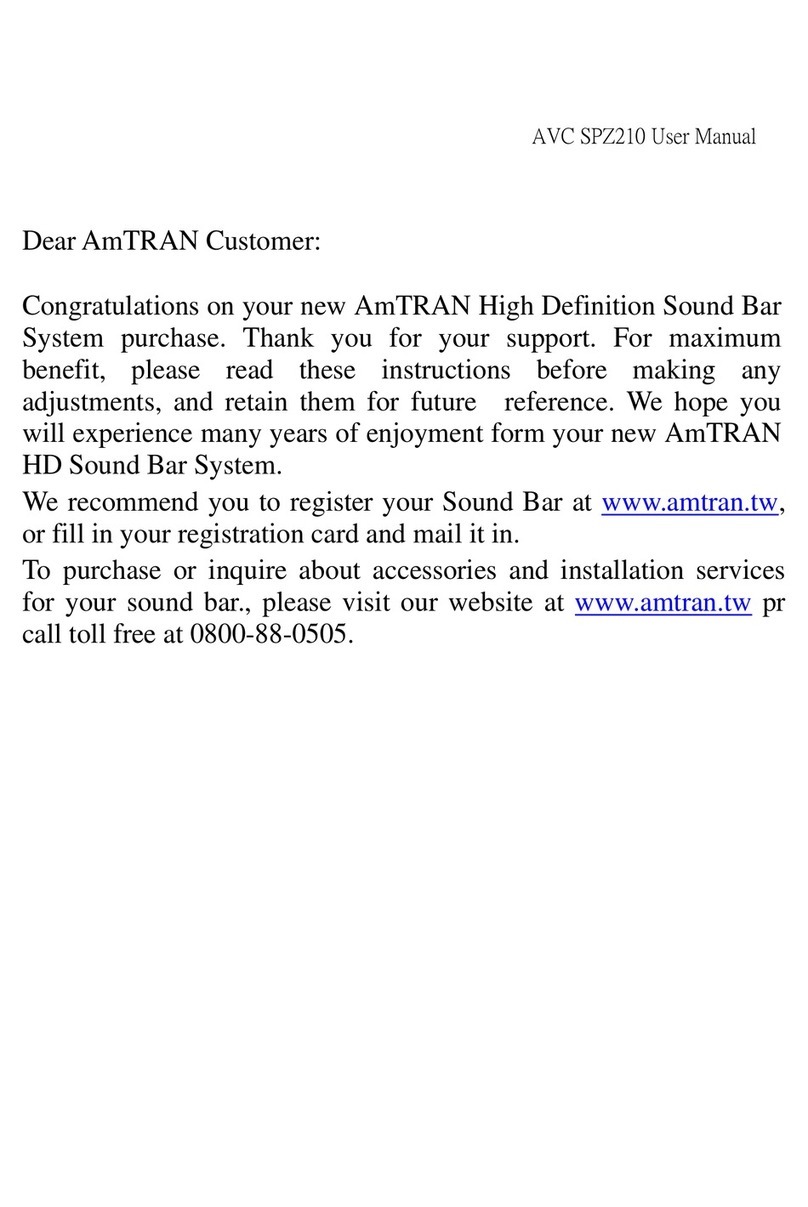 Amtran AVC SPZ210 user manual