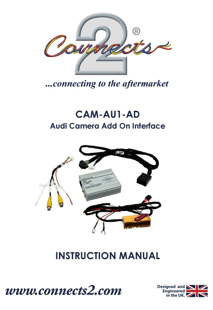 Connects2 CAM-AU1-AD instruction manual