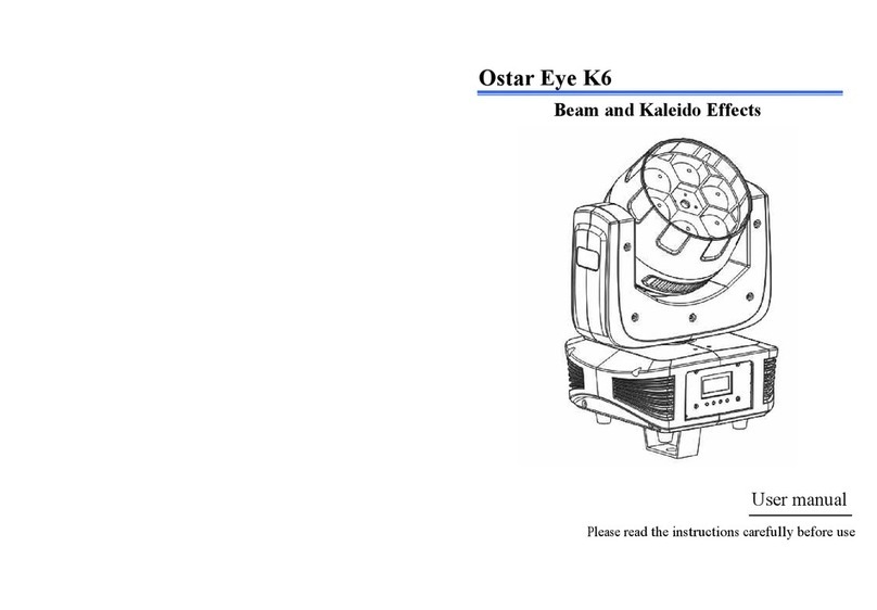 ARTFOX Lighting Ostar Eye K6 user manual