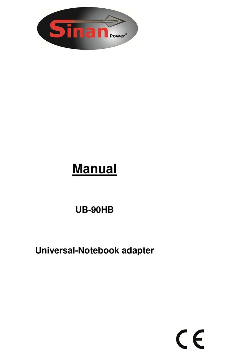 Sinan Power UB-90HB manual