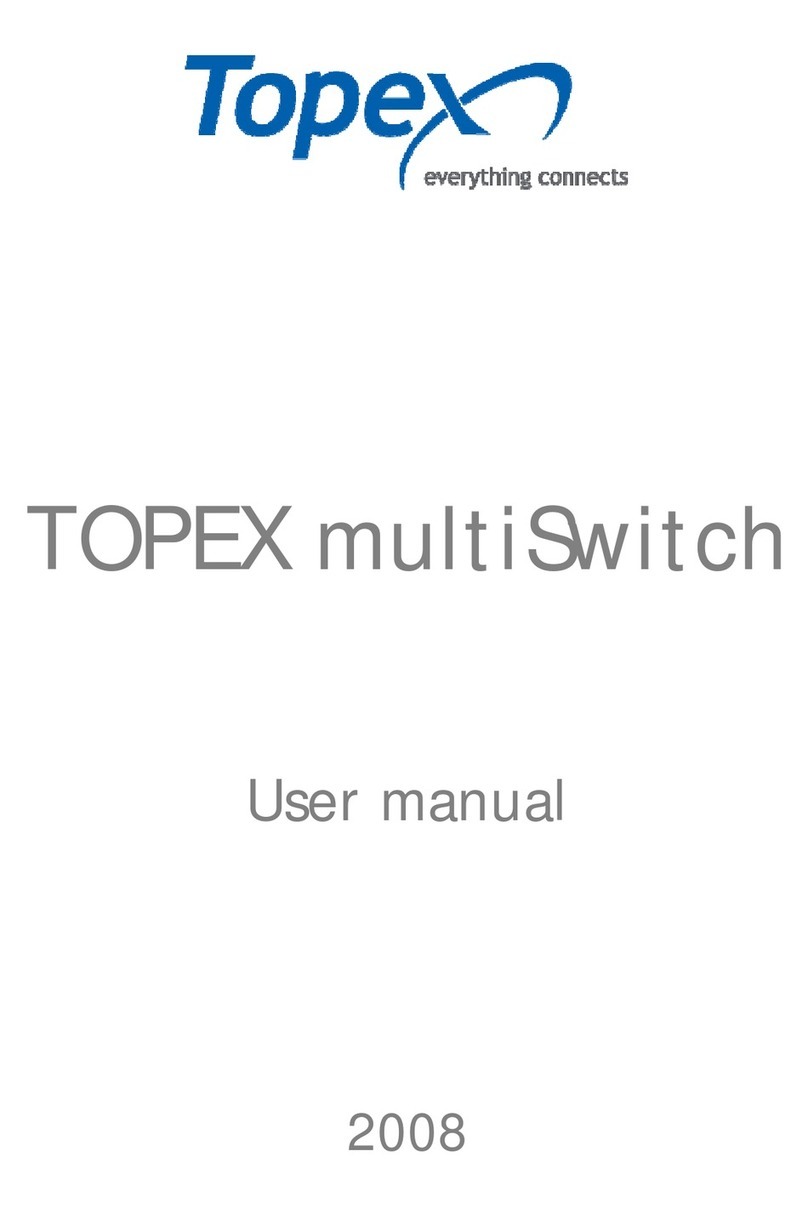Topex multiSwitch user manual