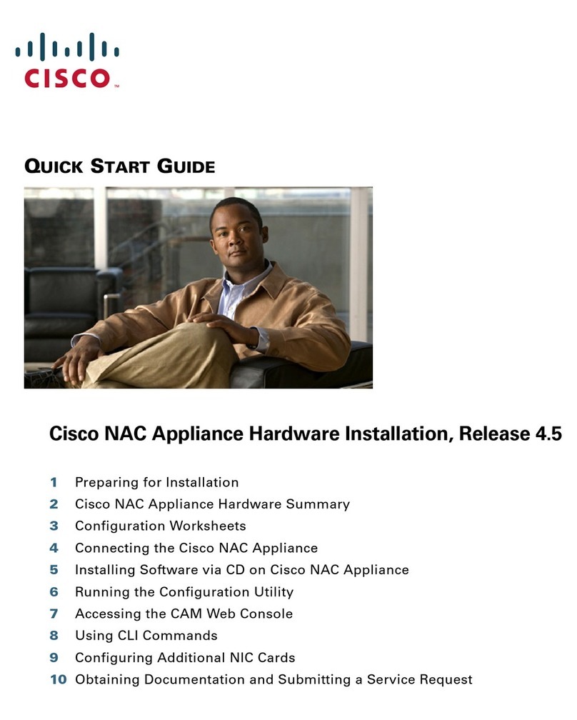Cisco NAC-3300 Series User manual