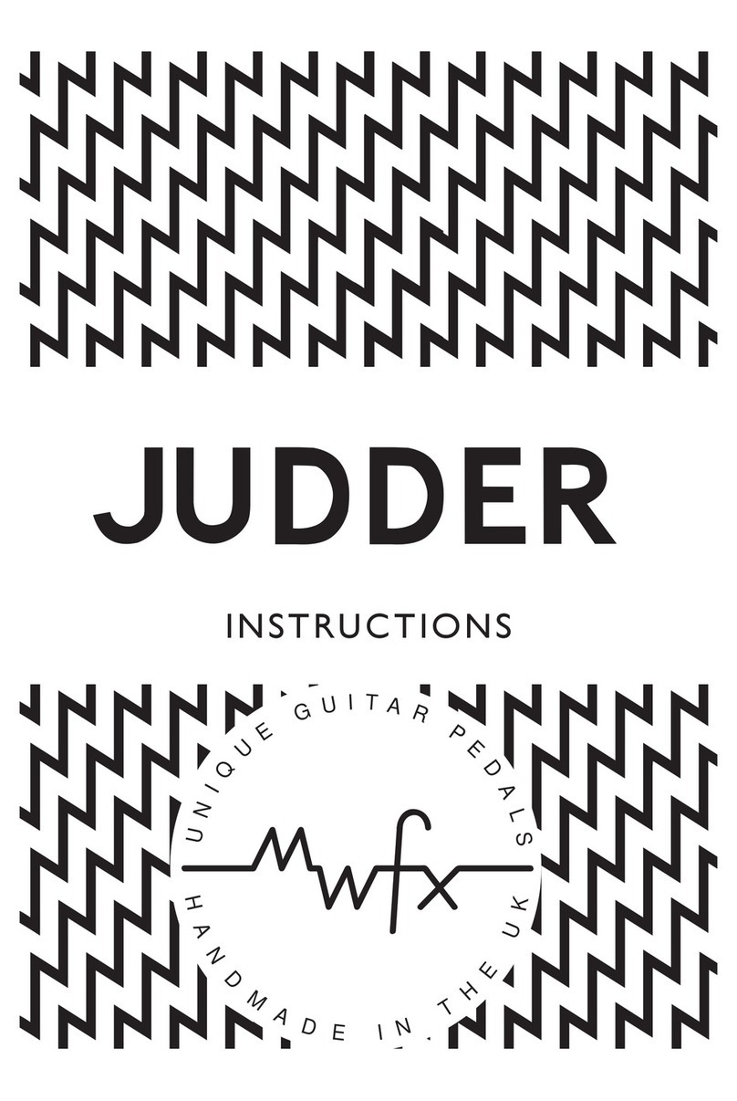 JUDDER MWFX instructions