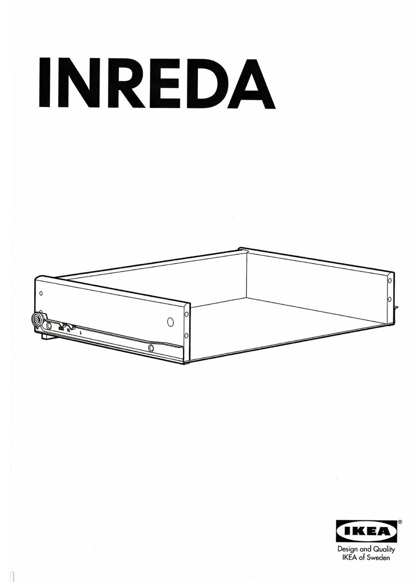 IKEA INREDA installation instructions