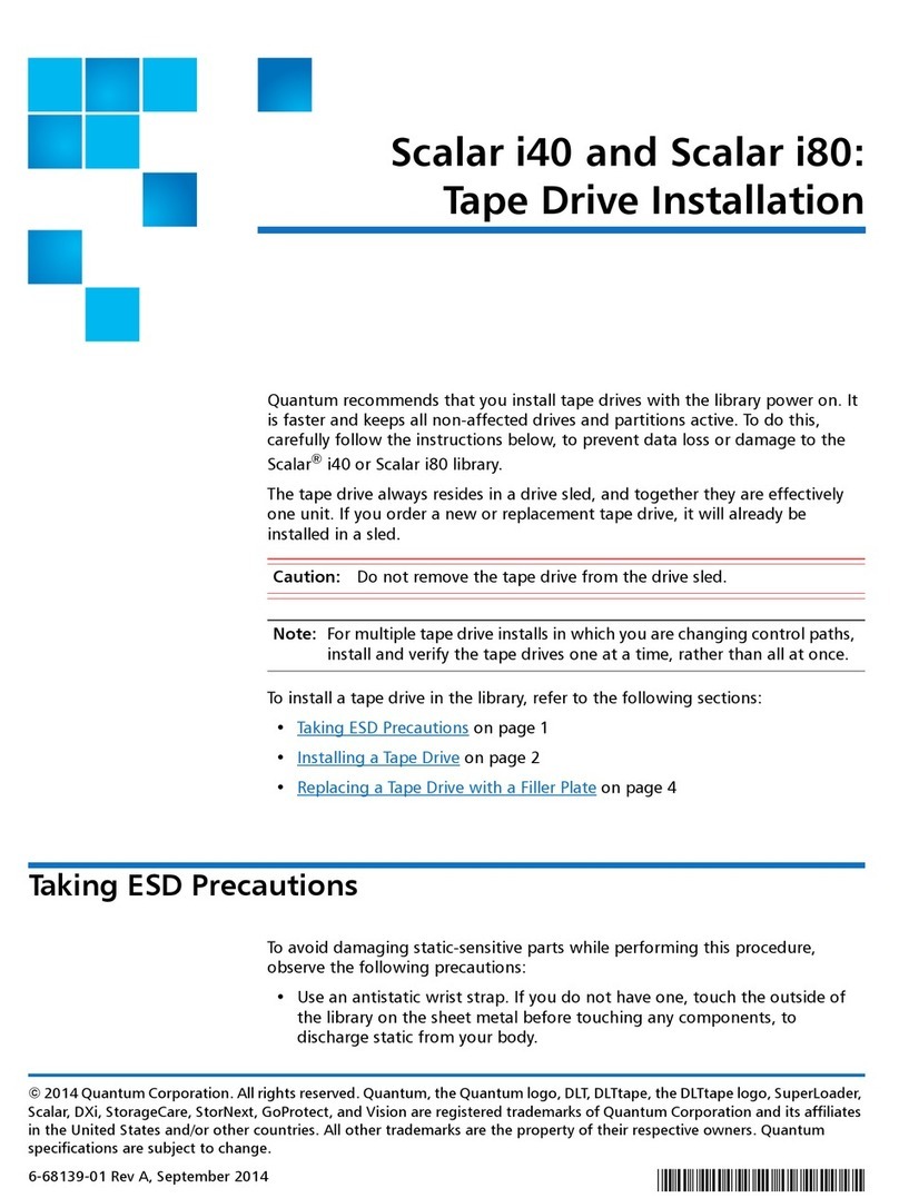 Quantum Scalar i80 Installation