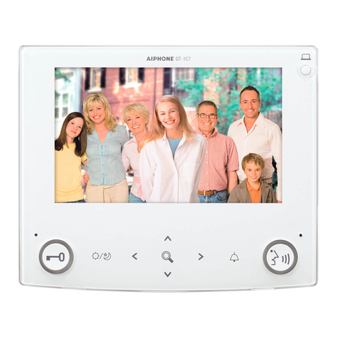 Aiphone GT SERIES Instruction Manual