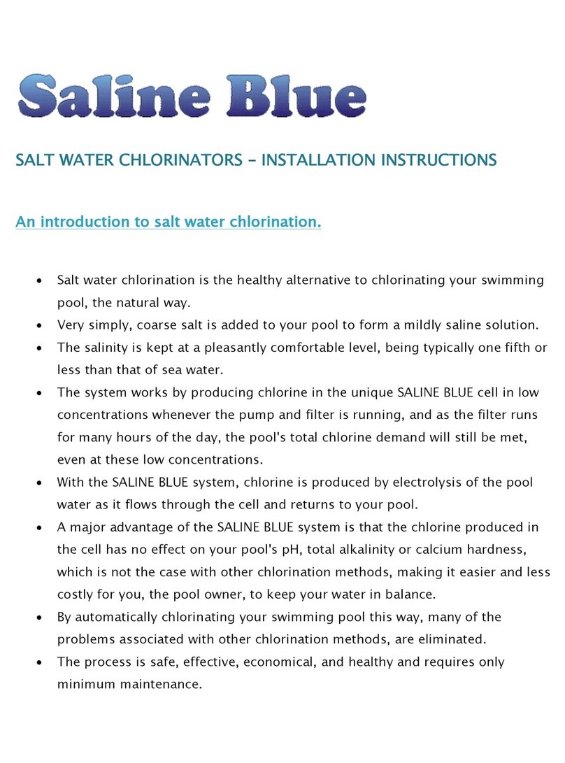 Saline Blue SBR50 installation instructions