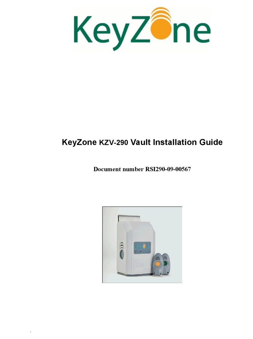 TeraHop Networks KeyZone KZV-290 Vault installation guide