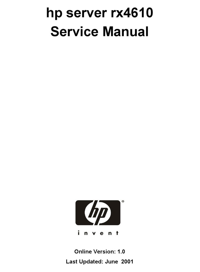 HP Integrity rx4610 User manual
