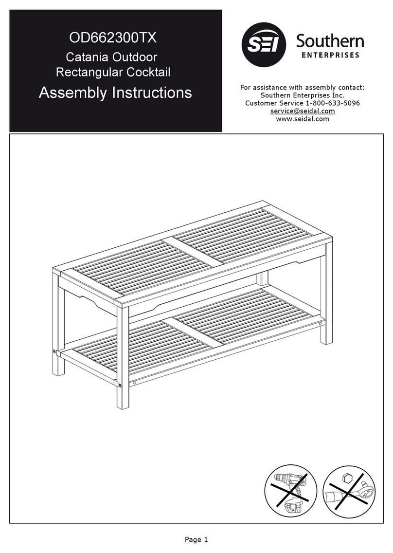 SEI OD662300TX Assembly instructions SEI OD662300TX Assembly instructions