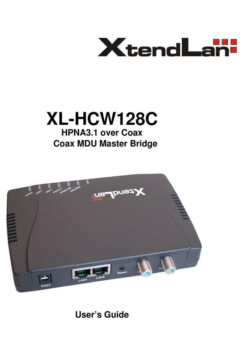 XtendLan XL-HCW128C User manual XtendLan XL-HCW128C User manual