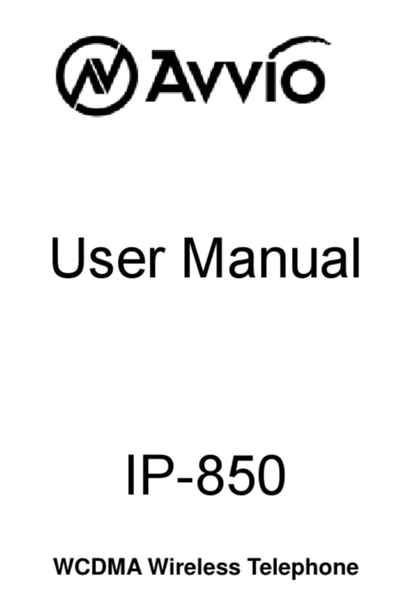 Avvio IP-850 user manual