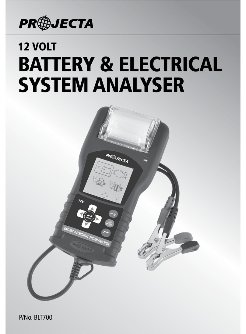 Projecta BLT700 instruction manual