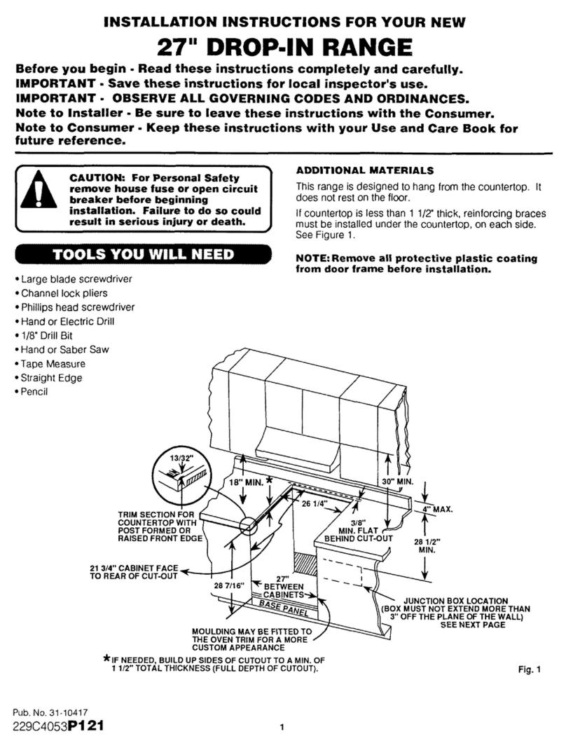 GE Spacemaker JMS08BDWH User manual